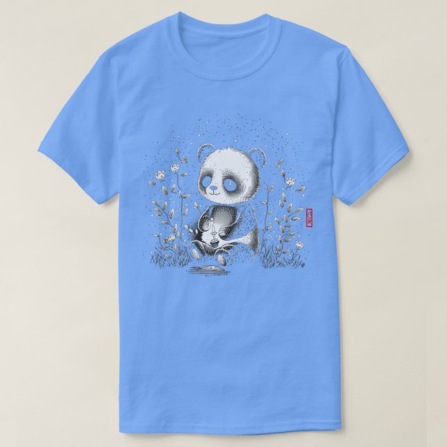 Camiseta panda (Diseño del anverso)