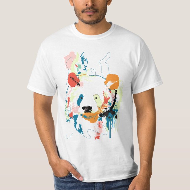 Camiseta panda (Anverso)
