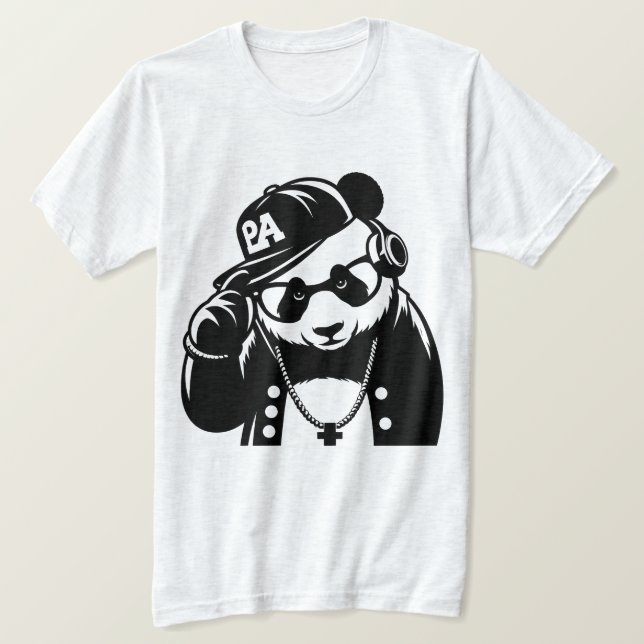 Camiseta Panda (Anverso del diseño)