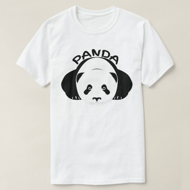 Camiseta Panda (Diseño del anverso)