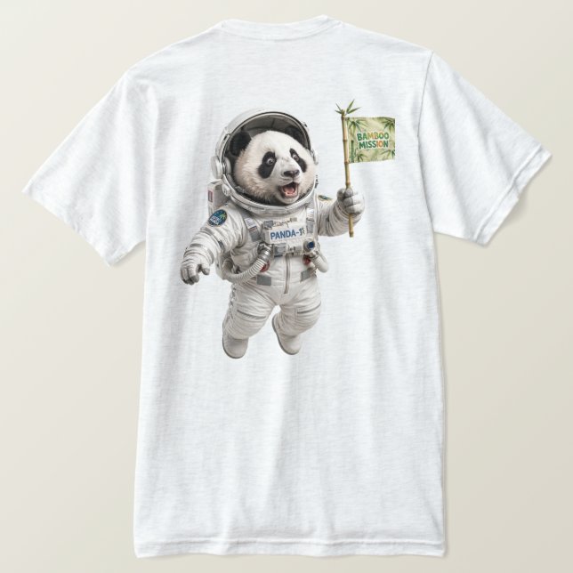 Camiseta panda (Reverso del diseño)