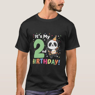 Camiseta Panda 2Nd Para Dos Panda