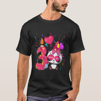 Camiseta Panda 3.ª Tengo 3 Años