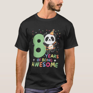 Camiseta Panda 8º por ocho pandas
