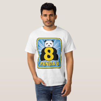 Camiseta panda 8 del bacará del ez