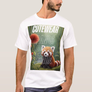 Camiseta Panda adorable en el jardín floral - Cute panda st