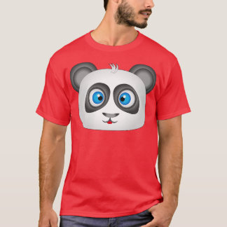 Camiseta Panda amable con los animales