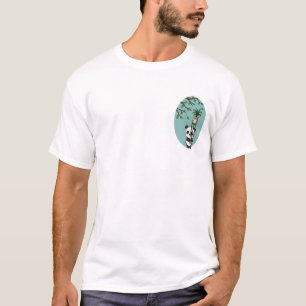 Camiseta Panda Amante de las Plantas