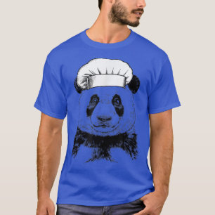 Camiseta Panda Animal Chef Funny Cocinando Cocina