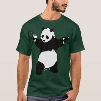 Camiseta Panda armado de BANKSY con armas