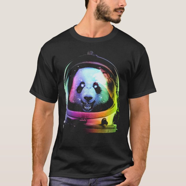Camiseta Panda astronauta (Anverso)