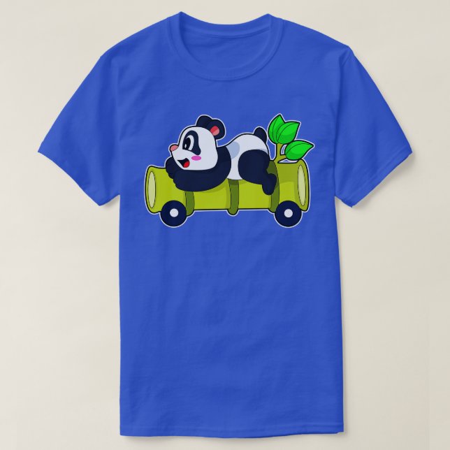 Camiseta Panda Bamboo (Diseño del anverso)