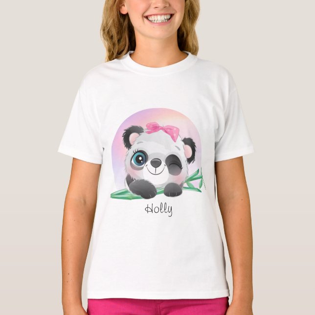 Camiseta Panda Bamboo (Anverso)