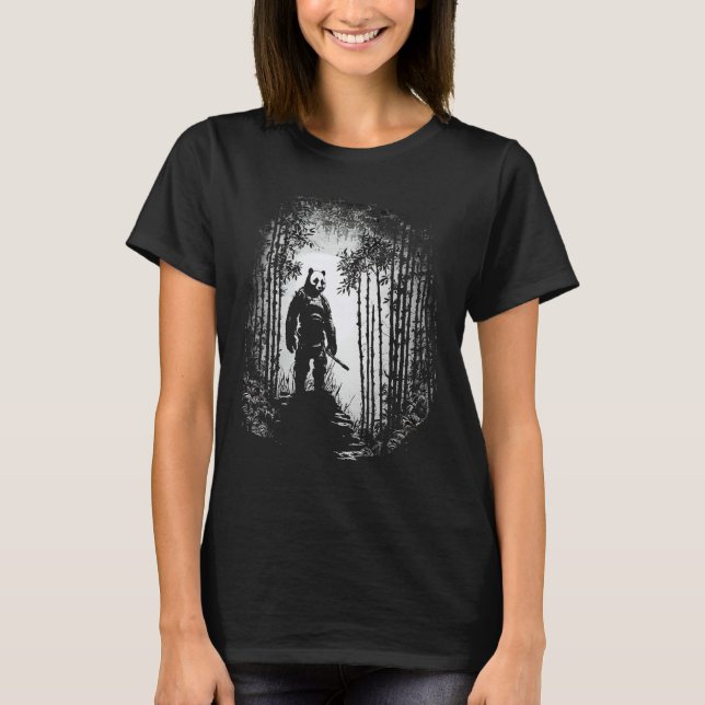 Camiseta Panda Bear Animal Art Panda 1 (Anverso)