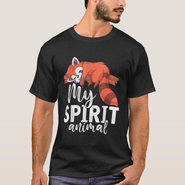 Camiseta Panda Bear Animal Red Panda (Anverso)