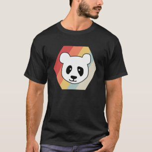 Camiseta Panda Bear Animales Retro Animales Vintage Panda