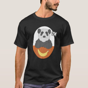 Camiseta Panda Bear Banana No Asia China Cute Panda