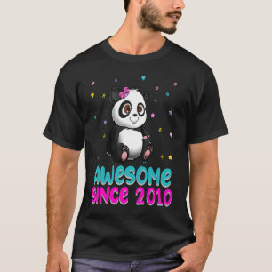 Camiseta Panda Bear Chica Nacimiento Amor Increíble Desde 2