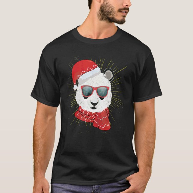 Camiseta Panda Bear Christmas (Anverso)