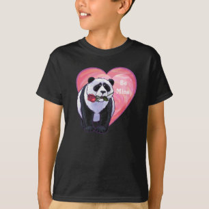 Camiseta Panda Bear El día de San Valentín