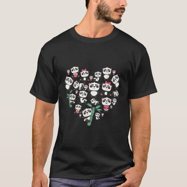 Camiseta Panda Bear El Panda Para (Anverso)