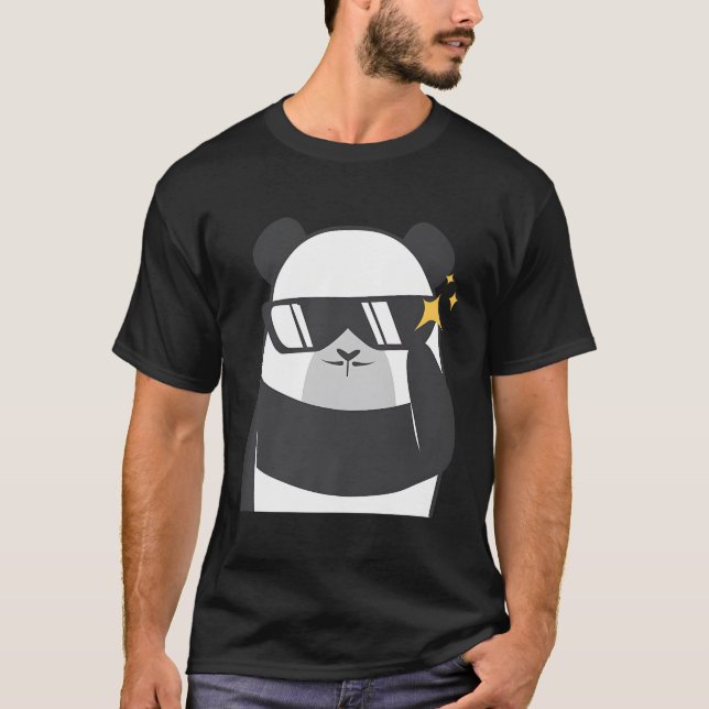 Camiseta Panda Bear Face (Anverso)