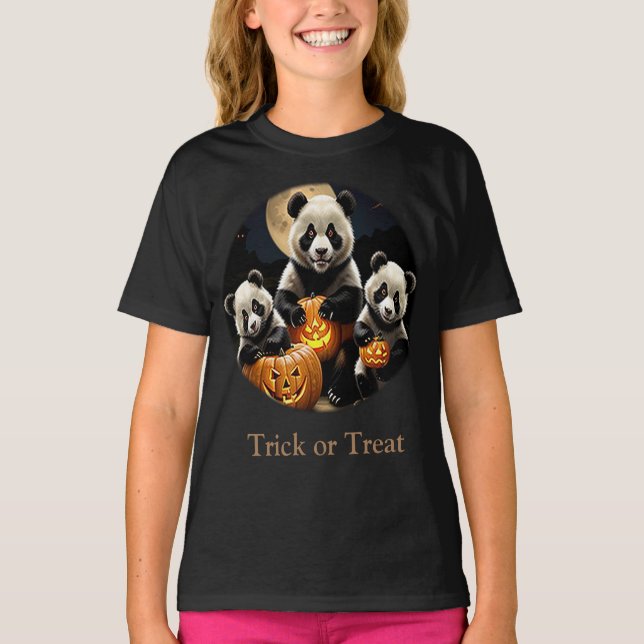 Camiseta Panda Bear Halloween (Anverso)