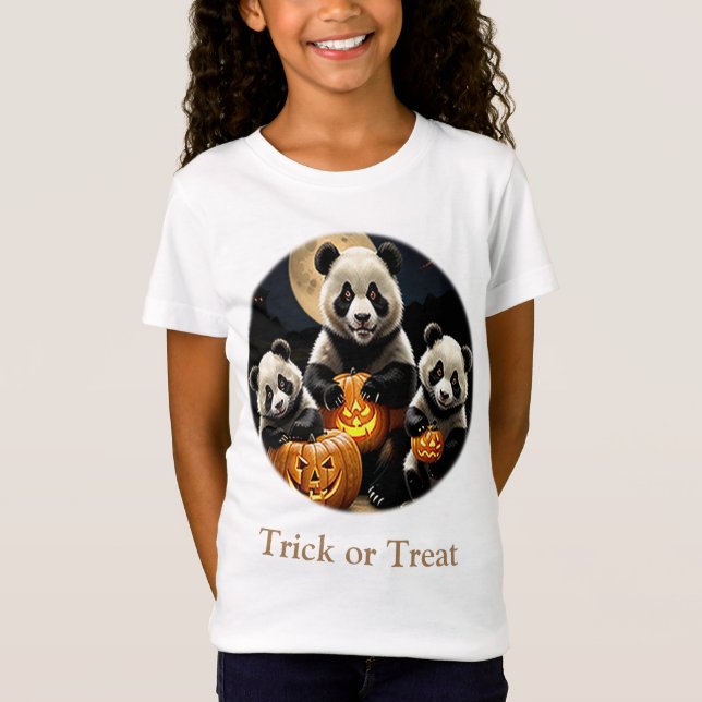 Camiseta Panda Bear Halloween (Anverso)