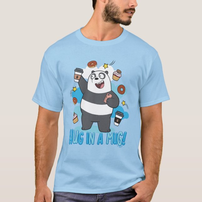 Camiseta Panda Bear - Hug in a Mug! (Anverso)