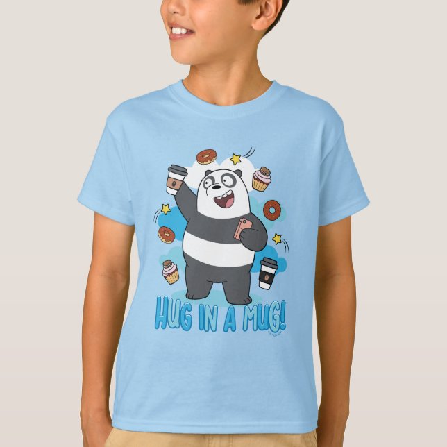 Camiseta Panda Bear - Hug in a Mug! (Anverso)