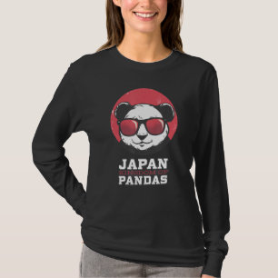 Camiseta Panda Bear Japan Kingdom Cita Gafas de sol Cute An