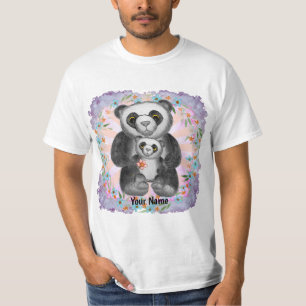Camiseta Panda Bear Love T-Shirt
