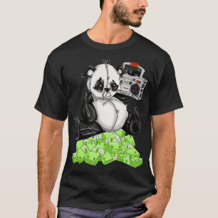 Camiseta Panda Bear Money