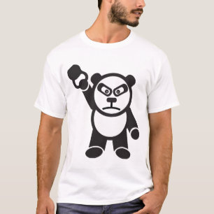 Camiseta Panda Bear One Arm Kettlebell Snatch