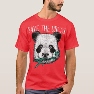 Camiseta Panda Bear Orca - Parodia de Asesina Ballena Graci