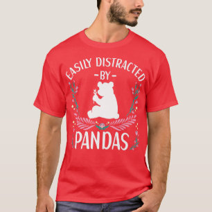Camiseta Panda Bear Outfit for Cute Panda Lovers Apparel Wo