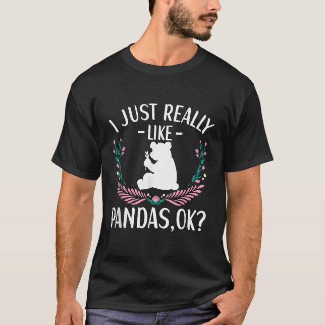 Camiseta Panda Bear Para Panda (Anverso)