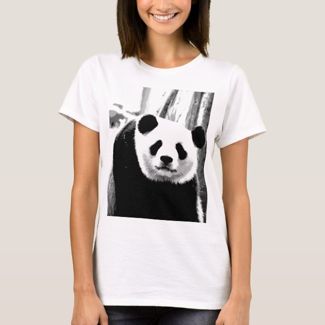 Camiseta Panda Bear Personalizado de diseño de doble cara (Anverso)