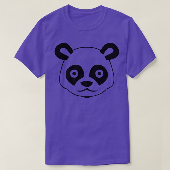 Camiseta Panda Bear Premium disociado (Diseño del anverso)