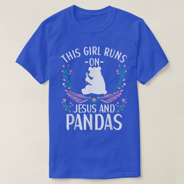Camiseta Panda Bear Set para Amantes Cute Panda Wo (Diseño del anverso)