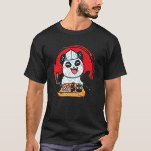 Camiseta Panda Bear Sushi Sushi Comer Foodie Panda