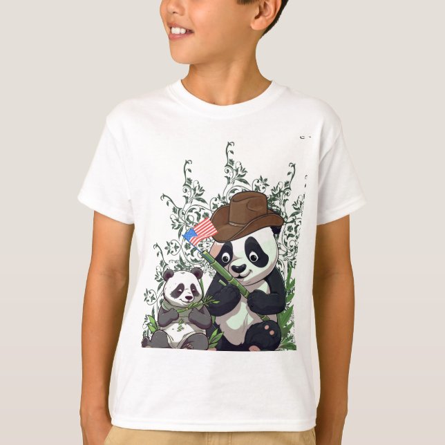 Camiseta Panda Bear USA (Anverso)