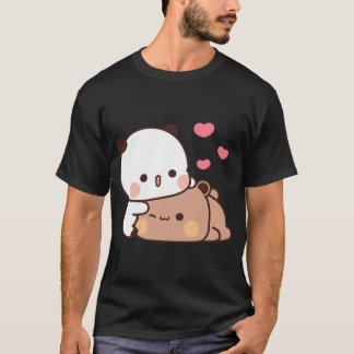 Camiseta Panda Bear Y Brownie True Love Bubu Dudu Couple
