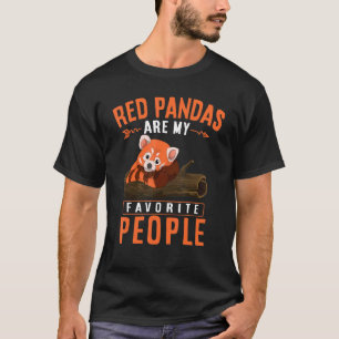 Camiseta Panda Bear Zoo Animal Cute Animal Panda Red Panda
