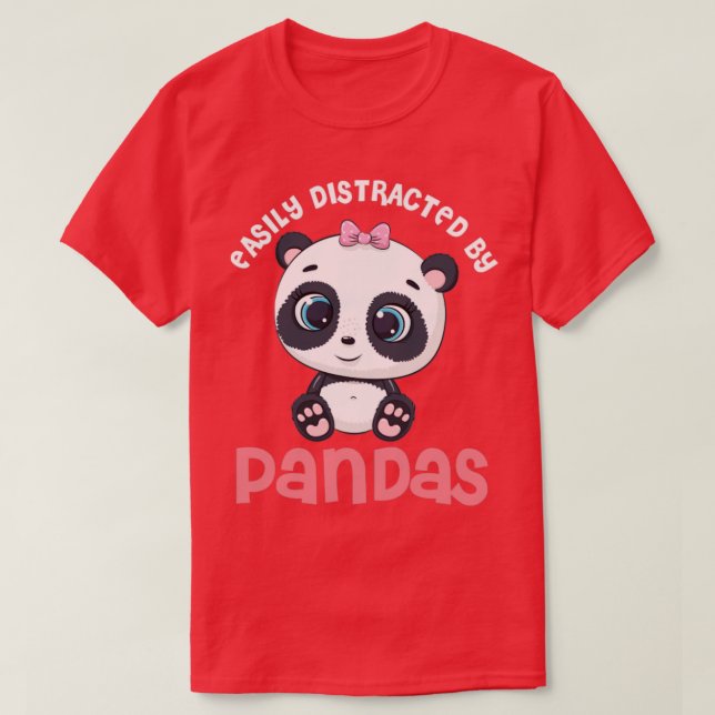 Camiseta Panda Bear Zoo Keeper Gift Animal Lover Panda (Diseño del anverso)