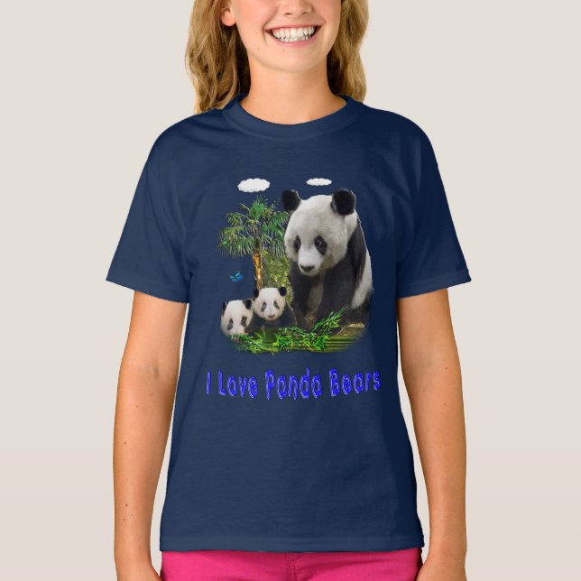 Camiseta Panda Bears (Anverso)
