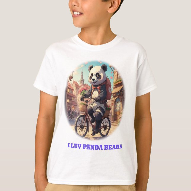 Camiseta Panda Bears (Anverso)