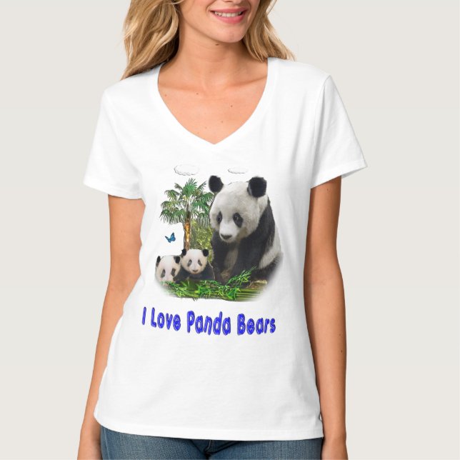 Camiseta Panda Bears (Anverso)