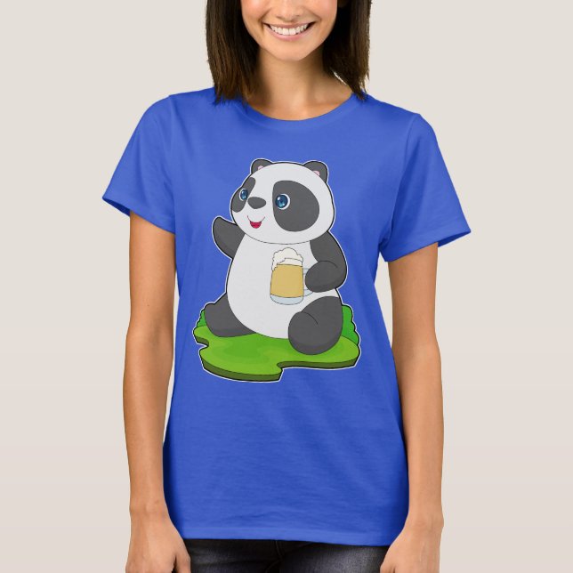 Camiseta Panda Beer (Anverso)