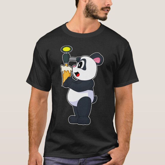 Camiseta Panda Beer (Anverso)